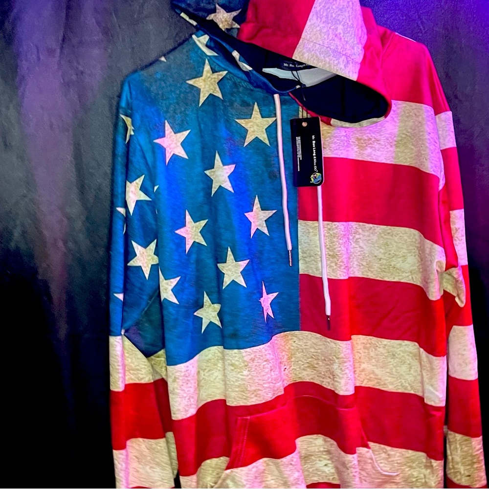 L Red/Blue Sweatshirt USA 🇺🇸